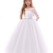 Vestido blanco para niña de 10-12 años SHEIN - Img 56192250
