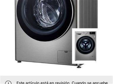 Lavadora secadora automática LG modelo WD12VVC3S6C - Img main-image