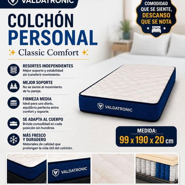 Colchón personal / individual sellado al vacío - Img 122319039