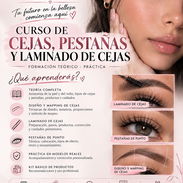 Curso de Cejas, pestañas grupales y laminado - Img 58022880