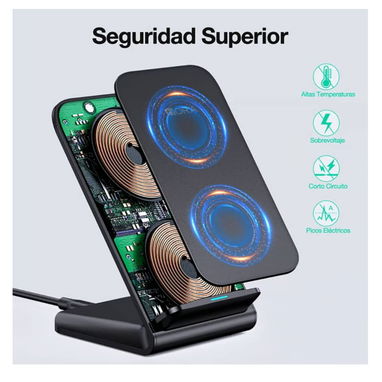 GAR157 1HORA 15W Soporte con carga inalambrica - Blanco - 2/4