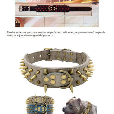 COLLAR DE LUJO DE PIEL GENUINA ¡CON DESCUENTO! - Img 104118513