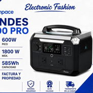 ESTACION DE ENERGÍA 🏣AMPACE 600PRO 585WH 600W PICO 1800W - Img 57854660
