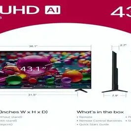 SMART TV SAMSUNG-LG UA-HISENSE-SONY-INSIGNIA-ONN - 10/10