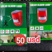 ALARMA SOLAR CON SENSOR DE MOVIMIENTO 💲 PRECIO: 50 USD. Protege tus paneles solares... - Img 57271075