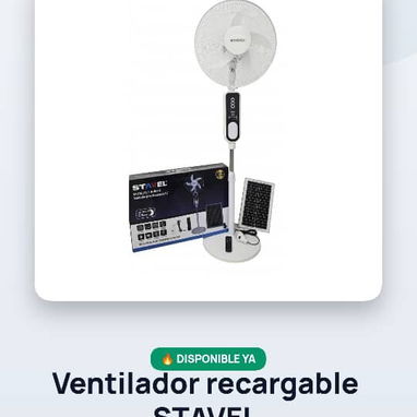 VENTILADORES RECARGABLES - Img 123058980