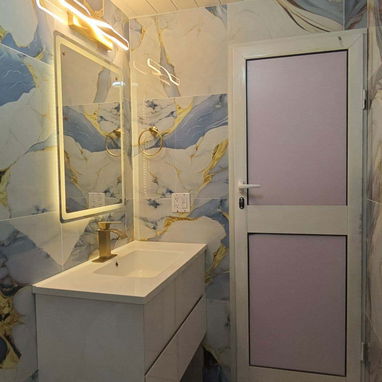 Juegos de baños lavamanos duchas hidromasaje muebles de baños y mezcladoras - Img 123342231