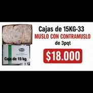Cajas de pollo muslo y contramuslo de 15 kg a 18000 - Img 55816199