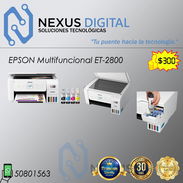 !!💻!! Impresora EPSON EcoTank ET-2800 SUPERTANK (multifuncional) + cable de regalo NUEVA en su caja !!💻!! - Img 50941470