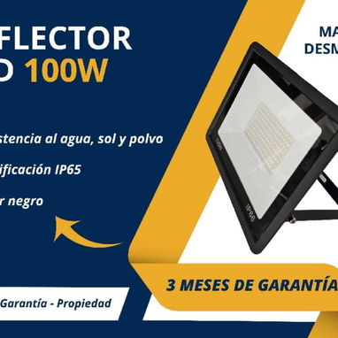 🚧 REFLECTOR LED 50W / 100W MARCA DESMASTT 3 MESES DE GARANTÍA 🚧 - Img 101991292