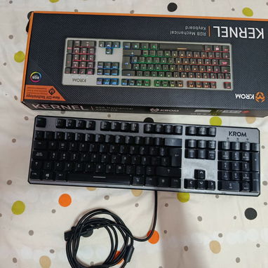 ⌨️ Teclado Mecánico Gaming Krom Kernel RGB con Ñ — 104 Teclas 🔥 - 3/3