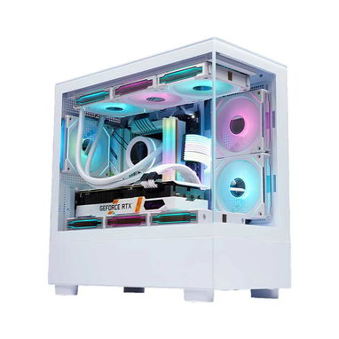 🔥 WJCOOLMAN Basalt Pro – Chasis Gamer RGB con 9 Fanes | ¡Listo para Gaming! - Img 113753897