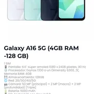 Galaxy A16 5G (4GB RAM -128 GB) 1 SIM - Img 57488999