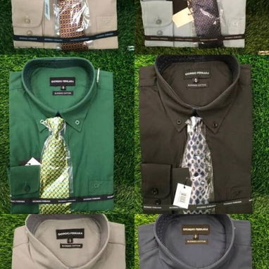 Camisas mangas largas con corbata - Img 120176515