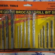Set de barrenas MIXTO (brocas) Madera/Cemento( Tungsteno)/Metal 16 Barrenas 5USD /59757936 - Img 52968126