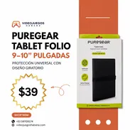 PureGear Tablet Folio 9–10" – Protección Universal con Diseño Giratorio | videojuegoshabana.com - Img 55532196