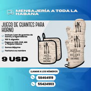 🔥 JUEGO DE GUANTES PARA HORNO 🔥 💲 Precio: 9 USD - Img 54800019