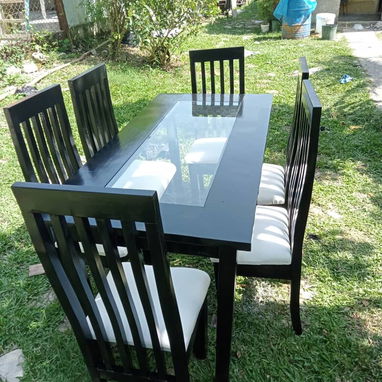 Juego de Comedor de 6 Plazas. - 3/3