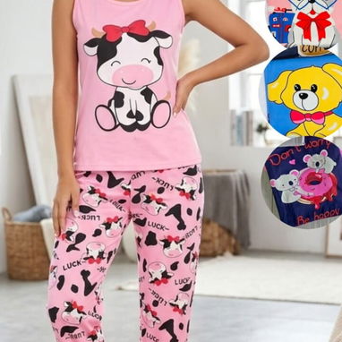 Hermosos Pijamas de 2 piezas - Img 126046401