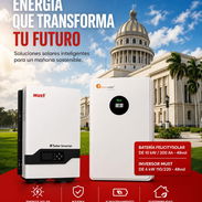 Combo: Inversor 6 kw(Must) Bateria 10 Felicity 3700 usd   1 mes de garantía - Img 56257927