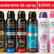 Desodorantes Garnier y AXE en spray en venta - Img 56260764