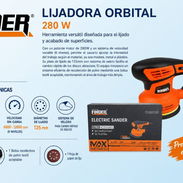 Lijadora Orbital de 280 Watts Finder - Img 57624510