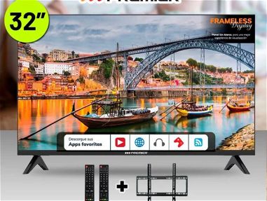 Smart TV Android 13. Marca Premier + dos mandos + soporte de pared - Img main-image-45291747
