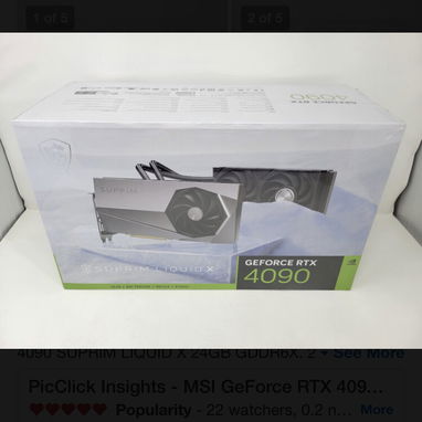 MSI GeForce RTX 4090 Suprim Liquid X 24G - 6/8