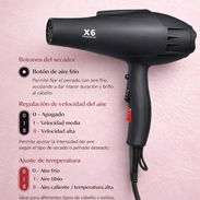Secador de pelo profesional x6 - Img 55818761