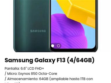 Teléfonos SAMSUNG* Móvil Samsung Galaxy S24 Ultra Samsung S23Ultra* Teléfono Samsung Galaxy A04E samsung M04/ A05/ F13 - Img 66287864