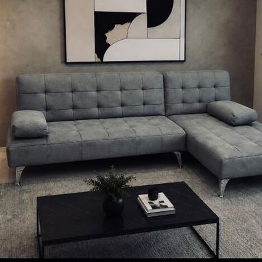 Sofá L cama, sofá cama importados en su caja original 💯% calidad - Img 123088060