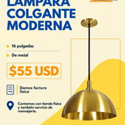 Lampara Colgante Moderna - Img 58173975