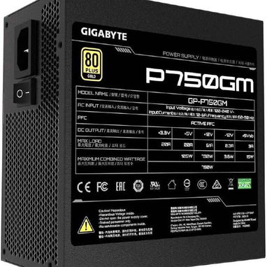 ⚡ Fuente GigaByte P750GM Gold 80 Plus - 2/3