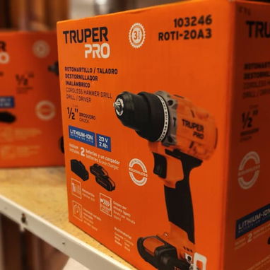 ⚡ Taladro Atornilladora inalambrico TRUPER - 2/2