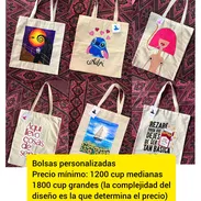 Confección de bolsos de lienzo personalizados. - Img 51837101