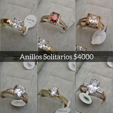 Anillos solitarios - 8/9
