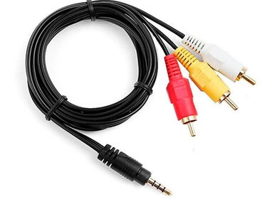 Cable Jack 3.5 Miniplug Macho a 3 RCA Macho 1.5 metros -- 5.887.23.60 - Img main-image-44303211