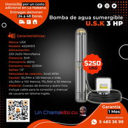 🌊 3HP 🌊 BOMBA SUMERGIBLE 3HP - A.S.K. MENSAJERÍA CON FACTURA Y GARANTÍA. TL 54833699 - Img 55514176