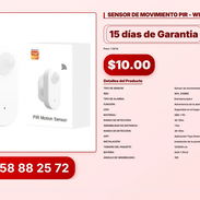 SENSOR DE MOVIMIENTO PIR - WIFI VPT#-0304 - Img 56831060