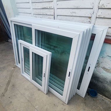 Marquetería de Aluminio y Cristal [ Puertas ,Ventanas ,Bajos de Mesetas ,Paños Fijos ,Mamparas de Baño entre otras cosas - 4/20