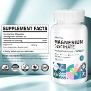Glicinato de Magnesio 400 mg (180 tabs) - Img 55863646