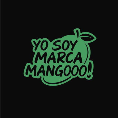 Pegatina "Yo soy marca mango" para autos y superficies planas - 2/6