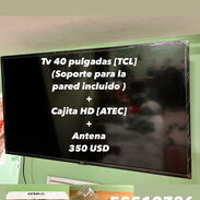 Tv 40 pulgadas TCL + CAJITA HD + Antena - Img 45299697
