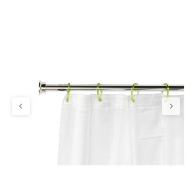 Barra cortina de baño recta cromo 135 cm - Img 123002275