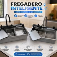 🚰 Fregadero Inteligente Color Gris 🧡 - Img 56289514