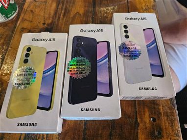 Samsung Galaxy A15 4G. Nuevos en Caja ( *Versión de 128gb/6gb RAM)*Dual SIM. Pantalla: AMOLED 6,5" Full HD+ 90 Hz.  Proc - Img main-image-45634263