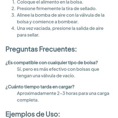 Selladora al vacío 5 en 1, bolsas selladoras y Sellador portátil y otros modelos - 5/5