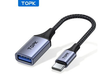 ⭕️ Cable Adaptador OTG ✅ Adaptador OTG Cable Tipo C a USB OTG NUEVO - Img main-image