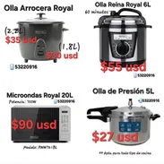 ‼️Ollas, Freidoras de Aire, Microwave, Ventiladores‼️👉 FACTURA, GARANTÍA Y MENSAJERÍA‼️53220916 - Img 50090995