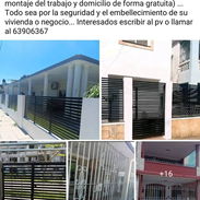 Se hacen trabajos de rejas 💯% de calidad y estética.. le garantizamos la mejor calidad , eficacia, rapidez de trabajo y - Img 57993687